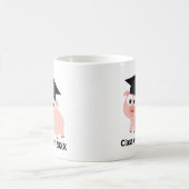 Mug Diplômé en cochon 20XX (Centre)