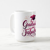 Mug Diplômé et fabuleux (Devant gauche)
