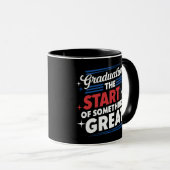 Mug Diplôme Le début de quelque chose de grand (Devant droit)