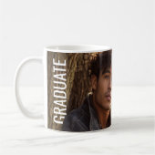 Mug Diplôme Moderne Vertical PhotoPop (Gauche)
