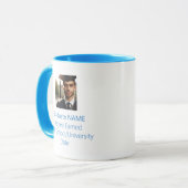 Mug Diplômé personnalisé Photo Graduate Graduate Léger (Devant gauche)