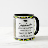 Mug Diplôme photo Jamaïque (Devant droit)