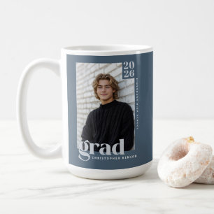 Mug Diplôme Photo personnalisé Bleu 2026