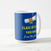 Mug Diplôme Pour Le Diplômé 15 oz (Devant droit)