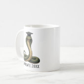Mug Diplômé Serpent Personnalisé (Devant gauche)