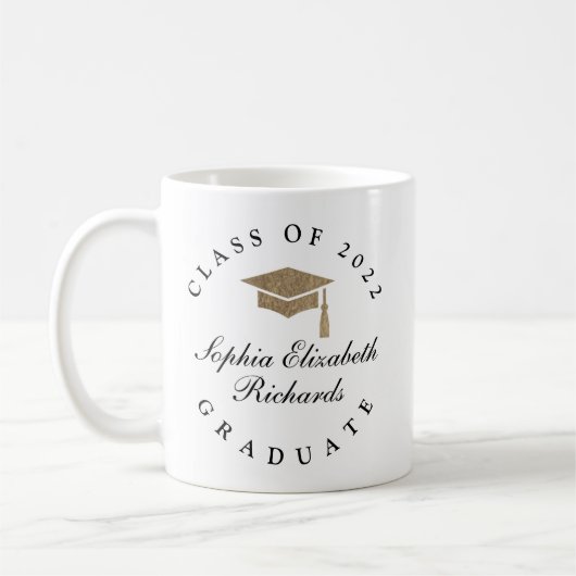 Mug Diplôme Style Classique (Gauche)