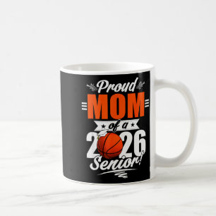 Mug Diplômée 2026 Maman fière d'un terminale de basket