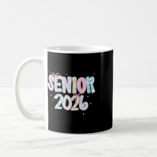 Mug Diplômée de terminale Robe de remise des diplômes (Gauche)