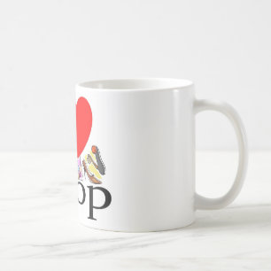 Mug Dire de Funnying - amour d'I à faire des emplette