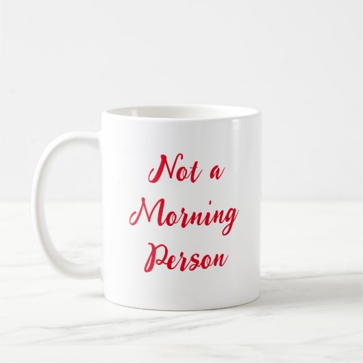 Mug Dire Drôle Citation Genre Neutre Cadeau (Gauche)