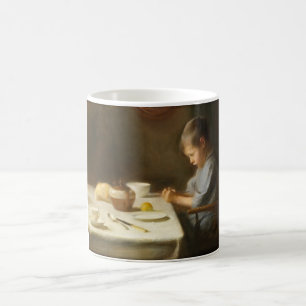 Mug Dire grâce (Garçon priant à la table)