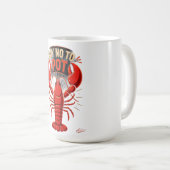 Mug Dire Non Au Homard En Pot Manches Longues (Devant droit)