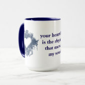 Mug Dire romantique (Devant gauche)