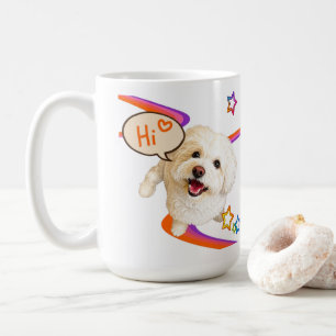 Mug Dire simplement "Bonjour"
