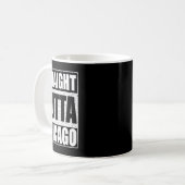 Mug Directement En Périphérie De L'État De Chicago Ill (Devant gauche)