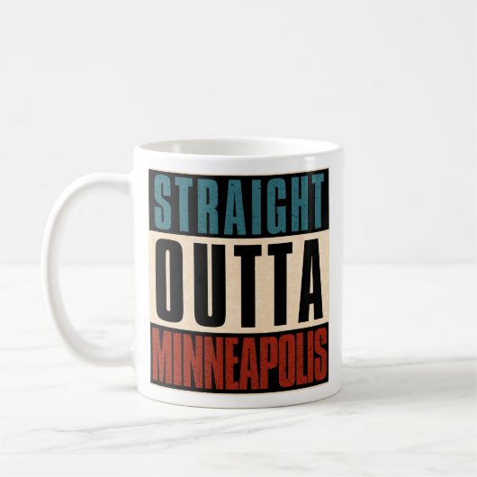 Mug Directement en périphérie de Minneapolis Minnesota (Gauche)