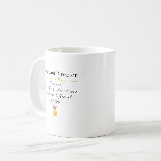 Mug Directeur adjoint (Devant gauche)