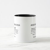 Mug Directeur adjoint Définition Cadeau personnalisé, (Centre)