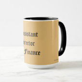 Mug "Directeur adjoint des finances" (Devant droit)