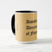 Mug "Directeur adjoint des finances" (Devant gauche)
