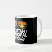 Mug Directeur adjoint hors service dernier jour d'écol (Devant droit)