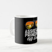 Mug Directeur adjoint hors service dernier jour d'écol (Devant gauche)