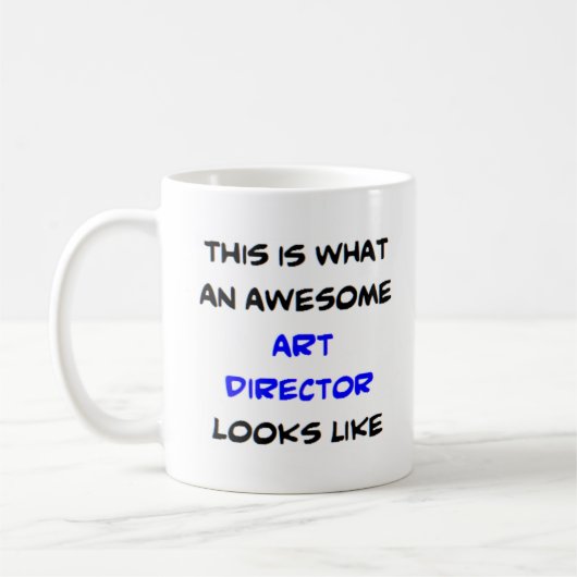 Mug directeur artistique, génial (Gauche)