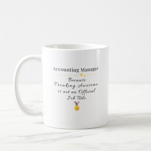 Mug Directeur comptable (Gauche)