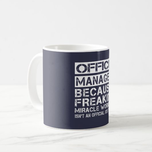 MUG DIRECTEUR DE BUREAU (Devant gauche)