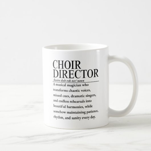 Mug Directeur de chœur (Droite)