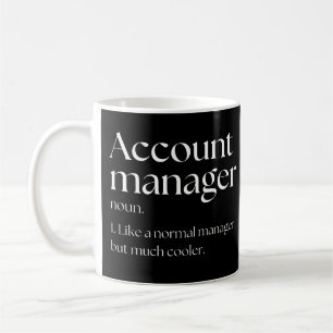 Mug Directeur de compte comme un gestionnaire normal m