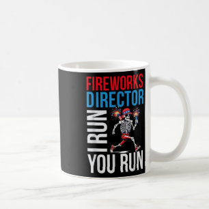 Mug Directeur de Feux d'Artifice I Je Cours Vous Coure
