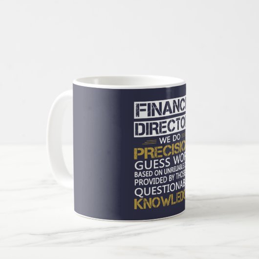 MUG DIRECTEUR DE FINANCES (Devant gauche)