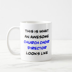 Mug directeur de la chorale de l'église, génial