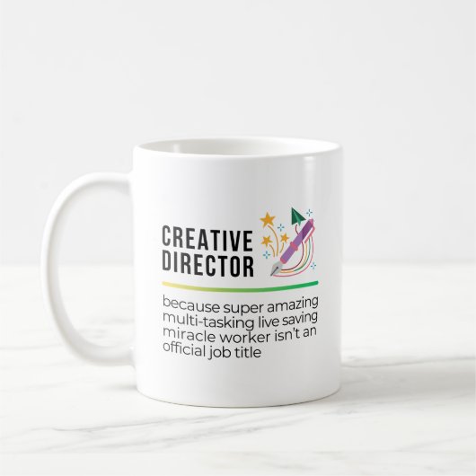 Mug Directeur de la création (Gauche)