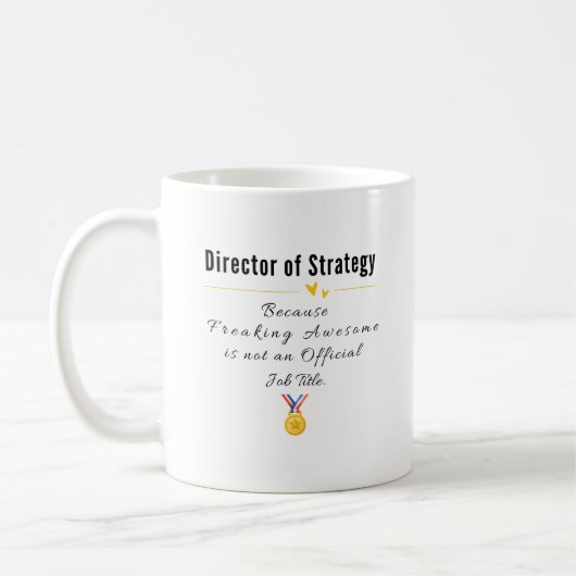Mug Directeur de la stratégie (Gauche)