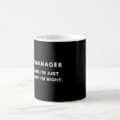 Mug Directeur de produit Je ne discute pas, j'explique (Centre)