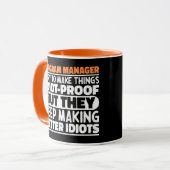 Mug Directeur de programme I J'essaie de rendre les ch (Devant gauche)