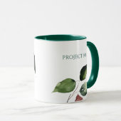 Mug Directeur de projet logo Hunter Green (Devant droit)