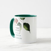 Mug Directeur de projet logo Hunter Green (Devant gauche)
