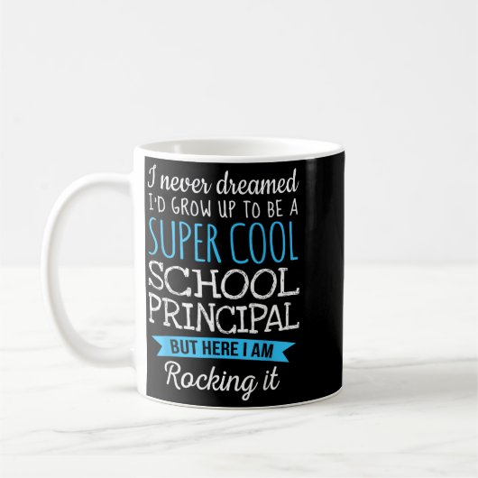 Mug Directeur d'école drôle (Gauche)