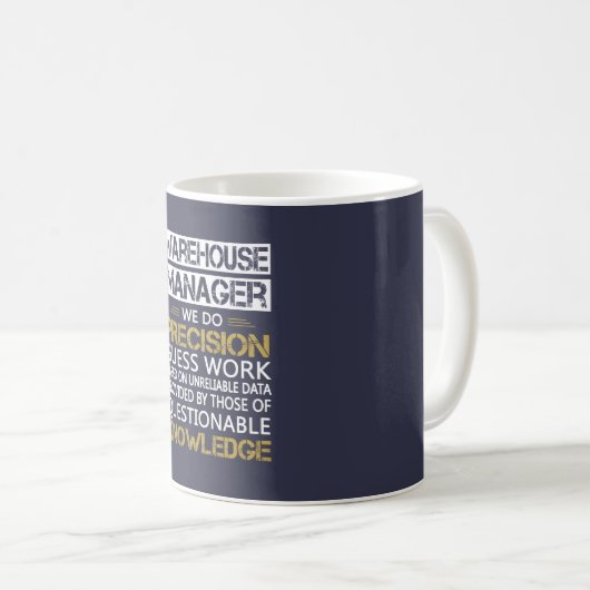 MUG DIRECTEUR D'ENTREPÔT (Devant droit)