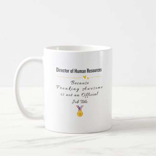 Mug Directeur des ressources humaines (Gauche)