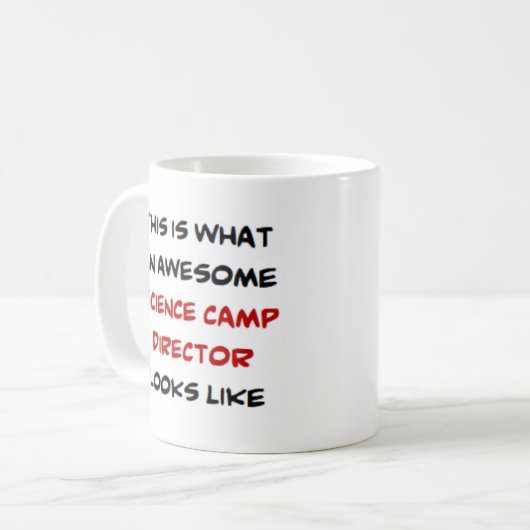 Mug directeur du camp scientifique, génial (Devant gauche)