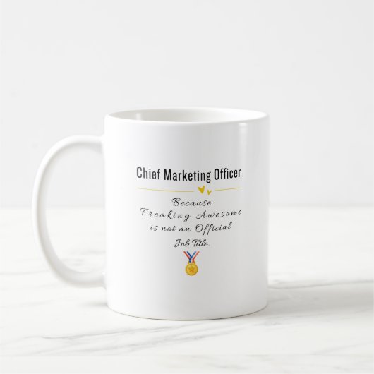 Mug Directeur du marketing (Gauche)