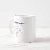 Mug Directeur du marketing (Devant gauche)
