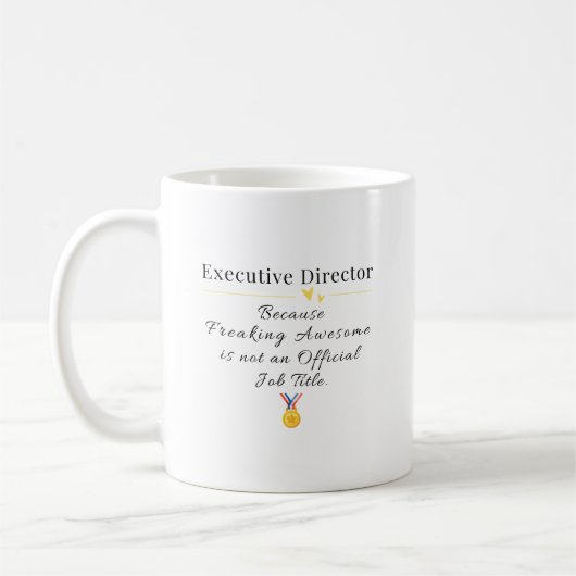 Mug Directeur exécutif (Gauche)
