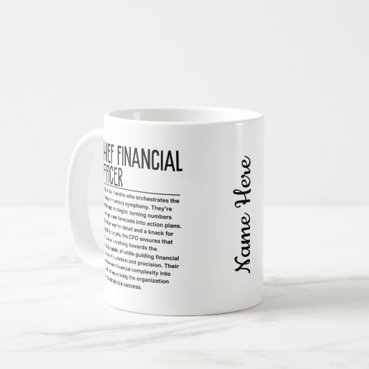 Mug Directeur financier (Devant gauche)