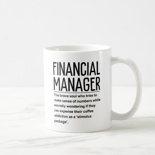 Mug Directeur financier (Droite)