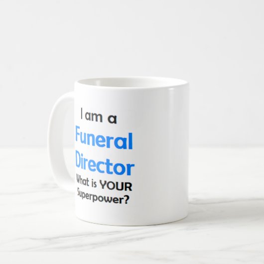 Mug directeur funéraire (Devant gauche)